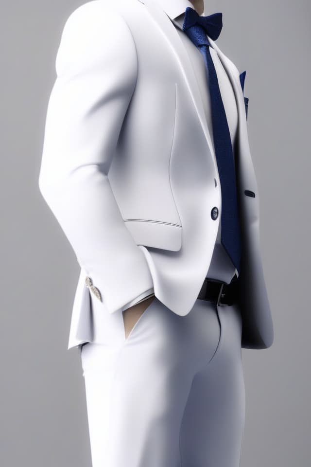  One white man (close up of the upper body) (Three piece suit) Ality, 8k, (Close Up of Upper Body ).