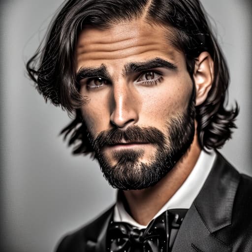 portrait+ style seth rollins queer face