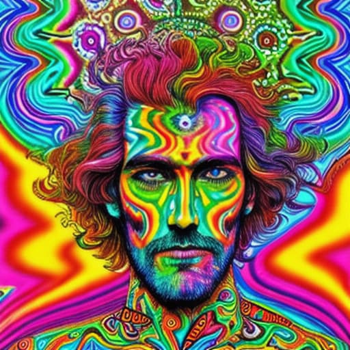  psychedelic man