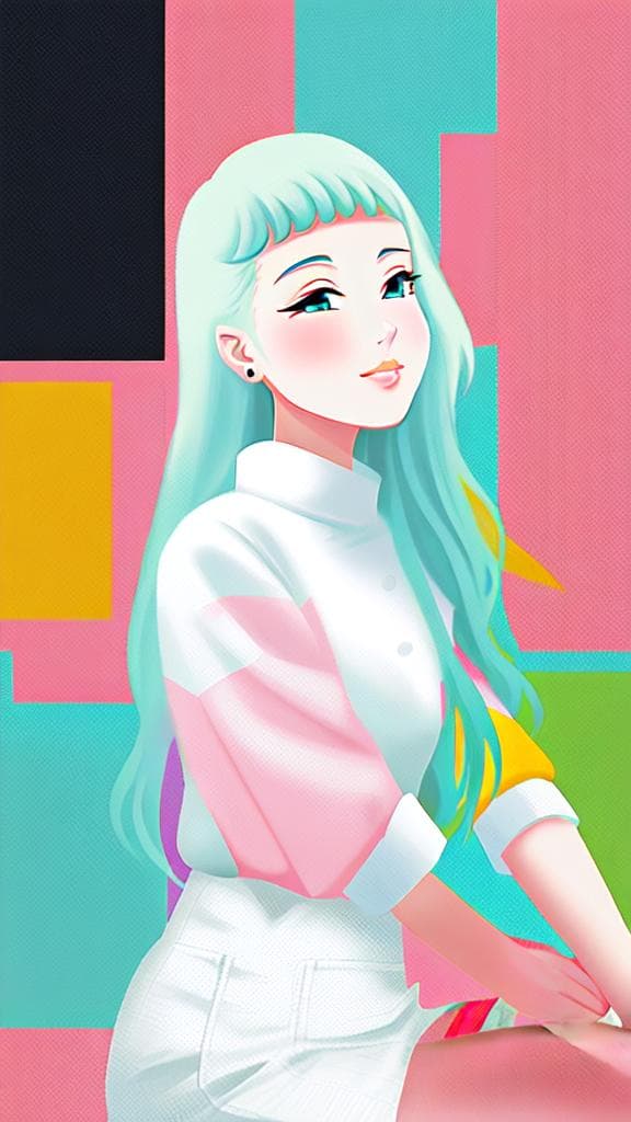 minimalist flat vector cartoon style, pastel colors, clean lines, simple shapes, modern illustration look