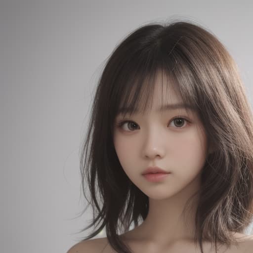  girl, best quality, solo, headshot, simple background