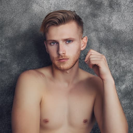 portrait+ style czech homosexual queer blonde very cute dude face