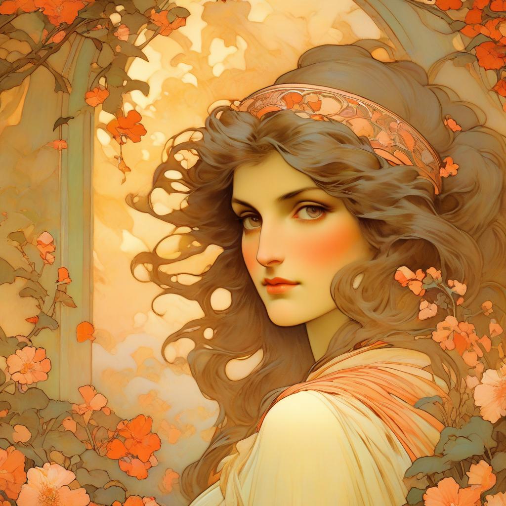  (art nouveau art designed by John William Waterhouse:0.8) , masterwork art by Alphonse Mucha, (Belgrade:1.2) , 1970'S dungeon, Snowing, Art Nouveau, nature themes, elegant borders, character art, vertical proportions, blossoms, cinematic atmosphere, winning, sunny, beautiful, ambient illumination, rich deep colors, dynamic dramatic composition, deep rich colors hyperrealistic, full body, detailed clothing, highly detailed, cinematic lighting, stunningly beautiful, intricate, sharp focus, f/1. 8, 85mm, (centered image composition), (professionally color graded), ((bright soft diffused light)), volumetric fog, trending on instagram, trending on tumblr, HDR 4K, 8K