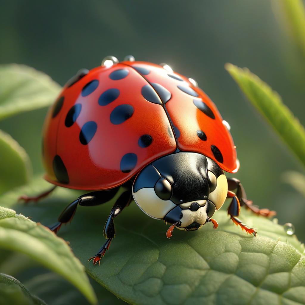  Lady Bug from the cartoon "Lady Bug" hyperrealistic, full body, detailed clothing, highly detailed, cinematic lighting, stunningly beautiful, intricate, sharp focus, f/1. 8, 85mm, (centered image composition), (professionally color graded), ((bright soft diffused light)), volumetric fog, trending on instagram, trending on tumblr, HDR 4K, 8K