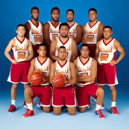  Samoan basketball team