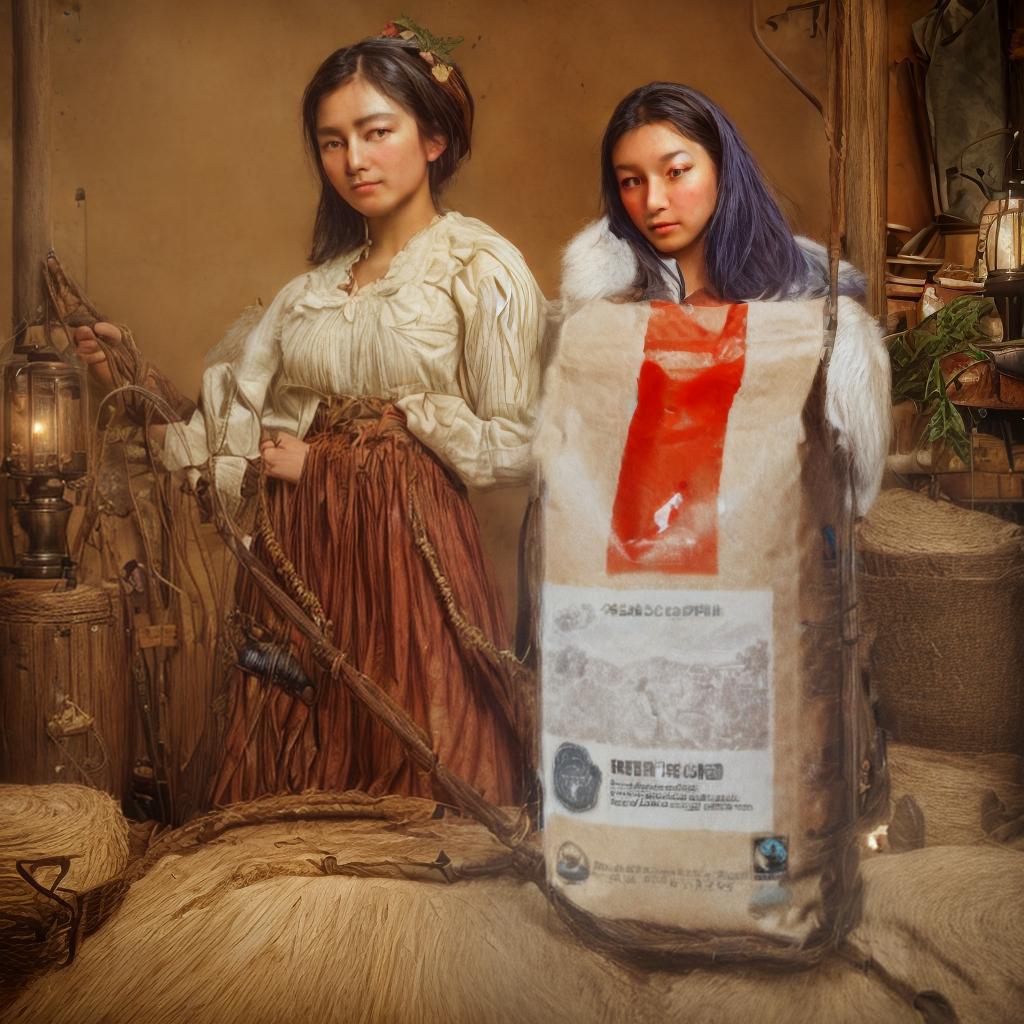  in a old coffee manufacturing, 1850, polaroid photo style, best quality, ultrahigh resolution, highly detailed, (sharp focus), masterpiece, (centered image composition), (professionally color graded), ((bright soft diffused light)), trending on instagram, trending on tumblr, HDR 4K
