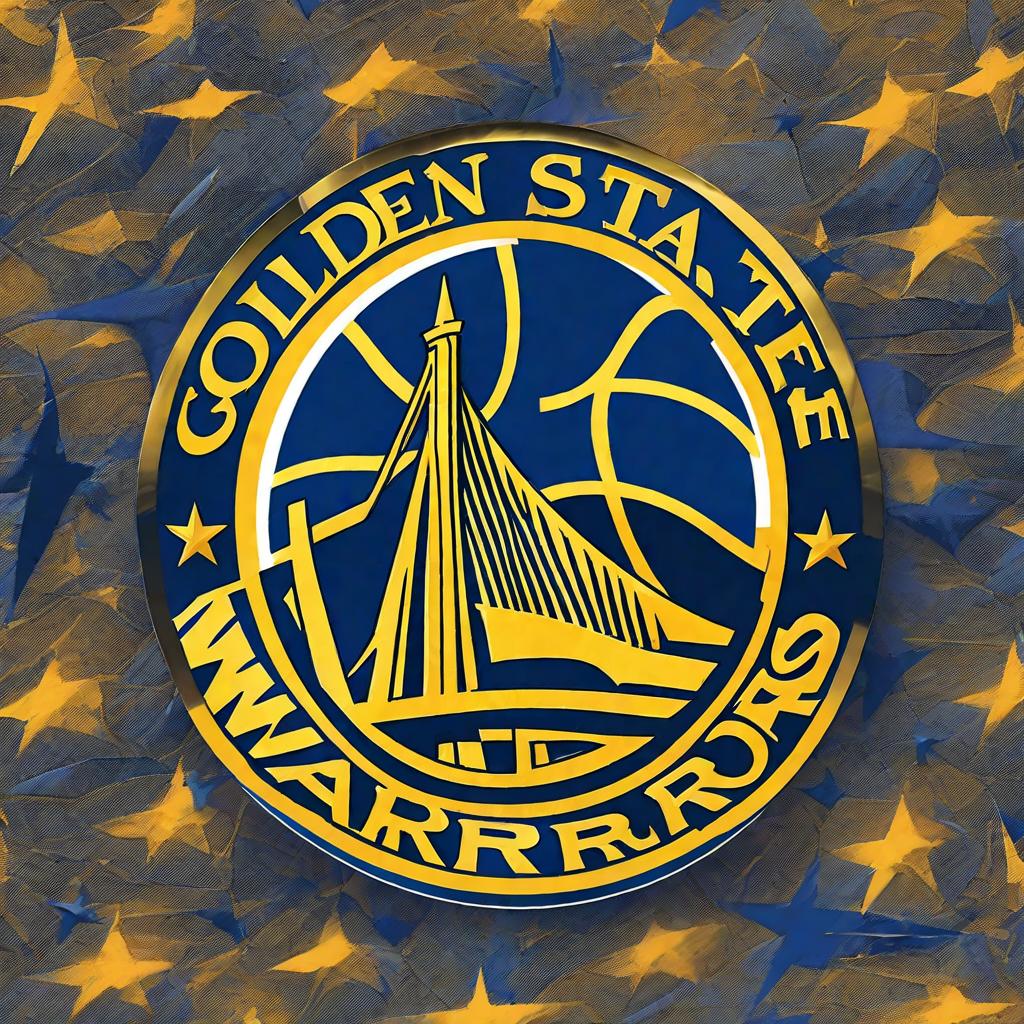  masterpiece, best quality,Draw a picture of the Golden State Warriors logo