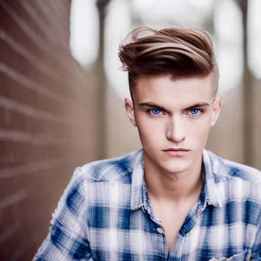 portrait+ style czech homosexual twink blonde very cute dude face