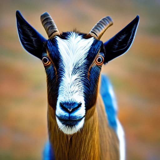  image of a goat hyperrealistic, full body, detailed clothing, highly detailed, cinematic lighting, stunningly beautiful, intricate, sharp focus, f/1. 8, 85mm, (centered image composition), (professionally color graded), ((bright soft diffused light)), volumetric fog, trending on instagram, trending on tumblr, HDR 4K, 8K