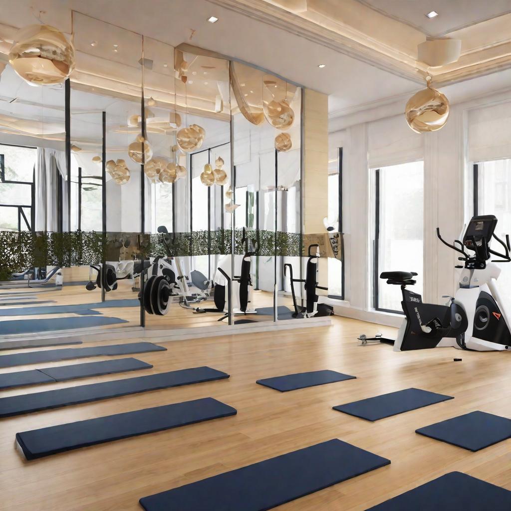  masterpiece, best quality,Help me generate a logo with only text, the text content is: Shanshan Pilates Fitness Studio