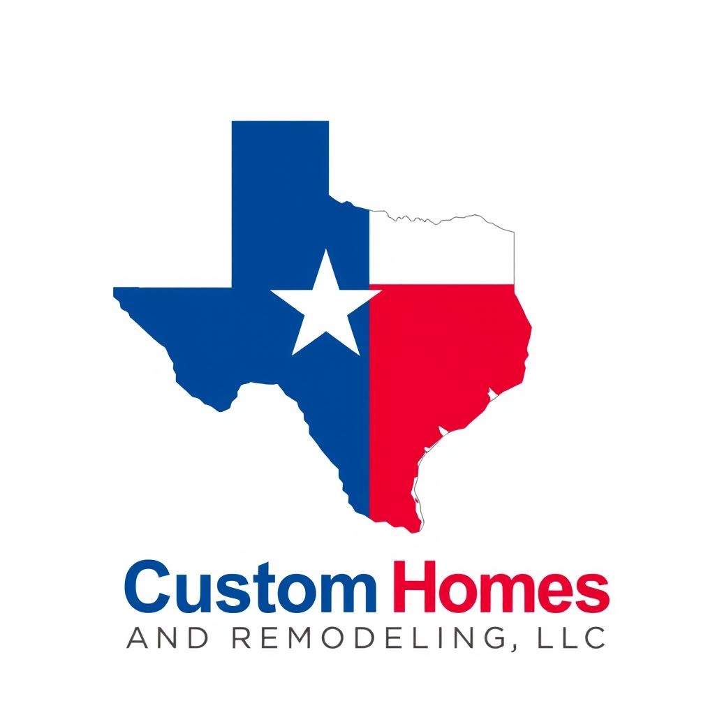  design a logo that features the outline of the state of texas in a minimalist style. inside the texas outline, incorporate the letters 'm5' in a bold, modern font. use the colors of the texas flag: blue, red, and white. make the 'm' in blue, the '5' in red, and the star in white. the text 'custom homes and remodeling, llc' should be elegantly placed below or around the outline of texas, ensuring it complements the design without overwhelming the central focus. use a neutral color, such as black or dark blue, for the company name to ensure readability hyperrealistic, full body, detailed clothing, highly detailed, cinematic lighting, stunningly beautiful, intricate, sharp focus, f/1. 8, 85mm, (centered image composition), (professionally color graded), ((bright soft diffused light)), volumetric fog, trending on instagram, trending on tumblr, HDR 4K, 8K