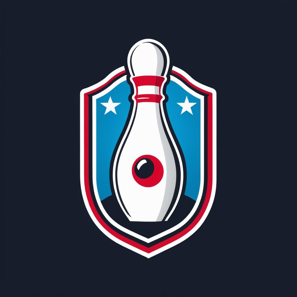  Logo, Bowling pin