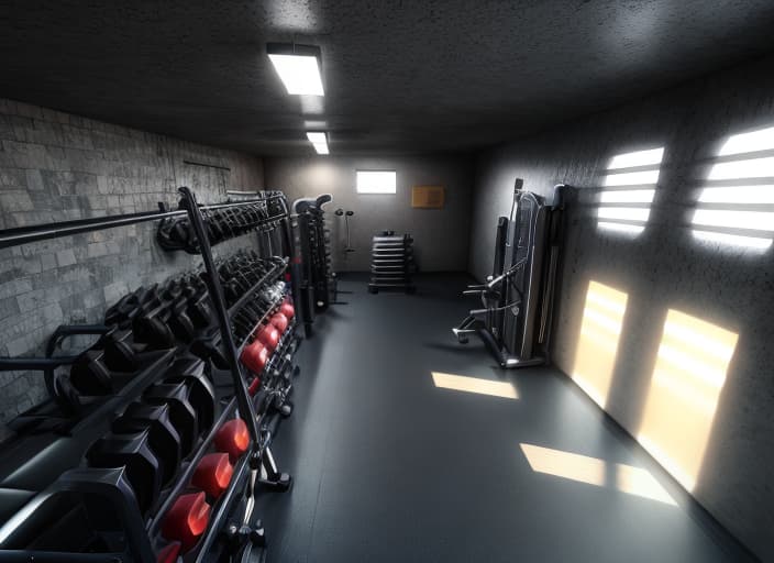  gym, HQ, Hightly detailed, 4k