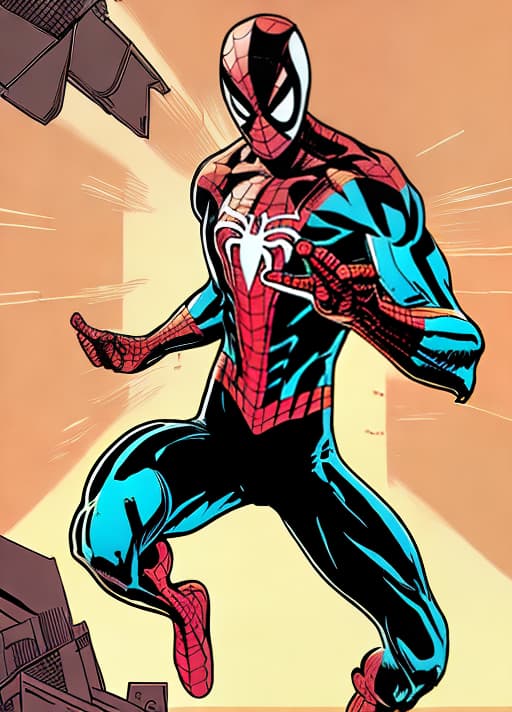 nvinkpunk Spider-Man suit black and gold