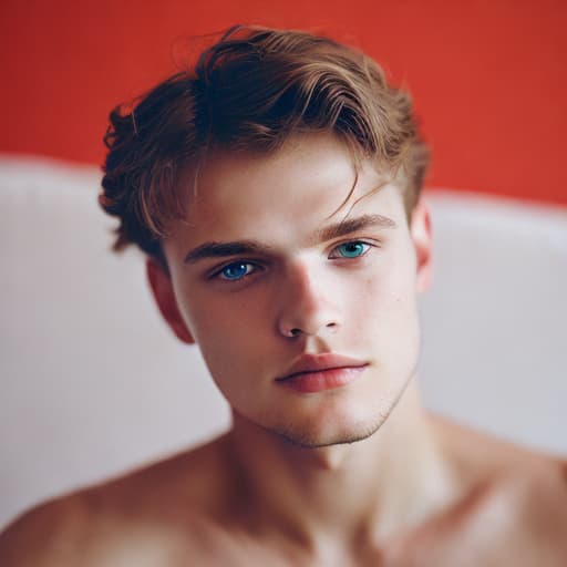 portrait+ style czech homosexual twink blonde very cute dude face