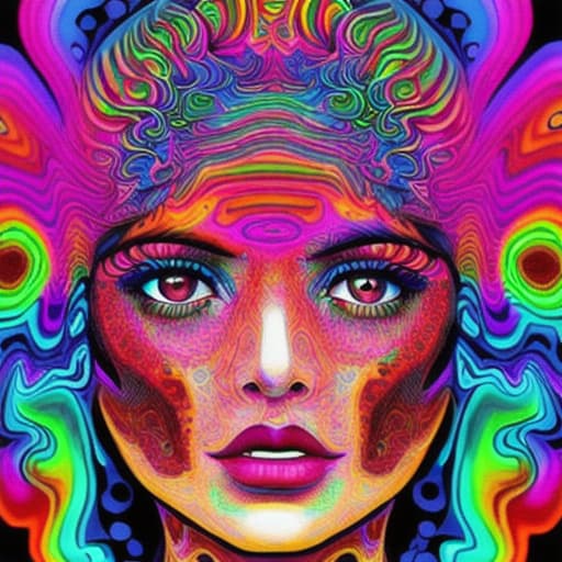  psychedelic woman