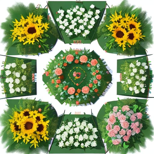  Florist layout,