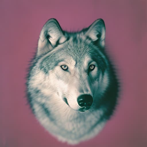 analog style Wolf