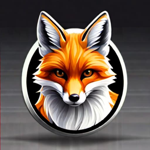  Логотип Light fox в стиле граффити