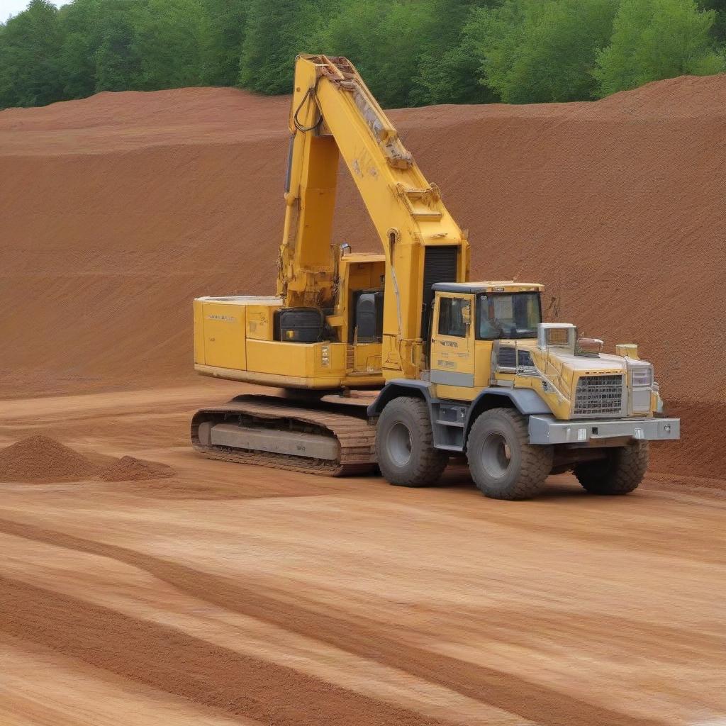  Gravel production place - quarry