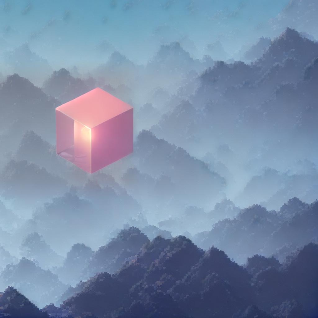  ((masterpiece)), (((best quality))), 8k, high detailed, ultra-detailed. A simple geometric illustration of the preposition 'in' with a cube and a ball inside it. The cube is made of transparent glass, reflecting the surrounding environment. The cube is perfectly symmetrical, with sharp edges and smooth surfaces. The ball inside the cube is a vibrant red color, contrasting with the clear cube. The cube is placed on a white table, with a soft shadow cast beneath it. The background is a gradient of pastel colors, transitioning from light blue to pale pink. Rays of light shine through the cube, creating a beautiful play of light and shadows. The overall style is minimalist, with clean lines and precise shapes. The artist's name is John Smith, a hyperrealistic, full body, detailed clothing, highly detailed, cinematic lighting, stunningly beautiful, intricate, sharp focus, f/1. 8, 85mm, (centered image composition), (professionally color graded), ((bright soft diffused light)), volumetric fog, trending on instagram, trending on tumblr, HDR 4K, 8K