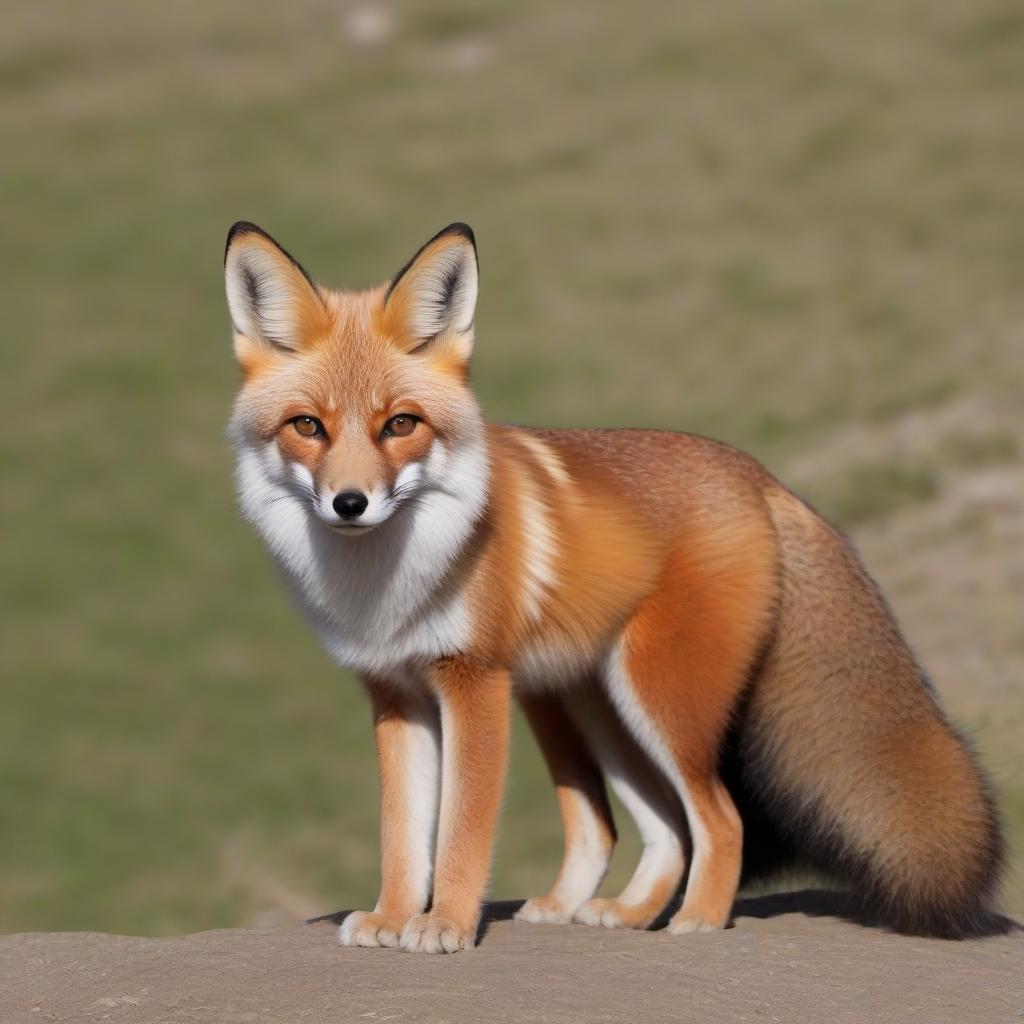  Draw a Tibetan fox