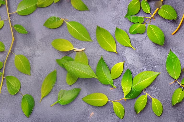  vitamin c leaves things only without background