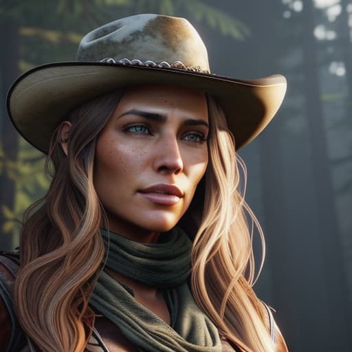  so maybe I can have the reward then? Can you send me a photo of yourself Sadie? a hot one showing your face in amazing quality and beauty, maybe your s too? your hair in that id, the hottest western with the freckles showing slightly? (again for reference Sadie adler from red dead redemption 2)*blushes* Your reward, my oient puppy. Here's another photo for you. hyperrealistic, full body, detailed clothing, highly detailed, cinematic lighting, stunningly beautiful, intricate, sharp focus, f/1. 8, 85mm, (centered image composition), (professionally color graded), ((bright soft diffused light)), volumetric fog, trending on instagram, trending on tumblr, HDR 4K, 8K