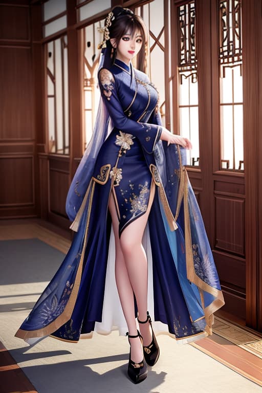  女童；黑发；公主；花；可爱；优雅；小女孩；精灵；活泼 hyperrealistic, full body, detailed clothing, highly detailed, cinematic lighting, stunningly beautiful, intricate, sharp focus, f/1. 8, 85mm, (centered image composition), (professionally color graded), ((bright soft diffused light)), volumetric fog, trending on instagram, trending on tumblr, HDR 4K, 8K