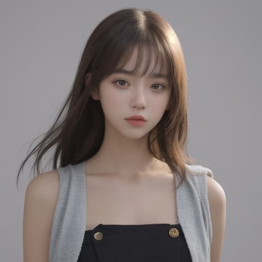  girl, best quality, solo, headshot, simple background