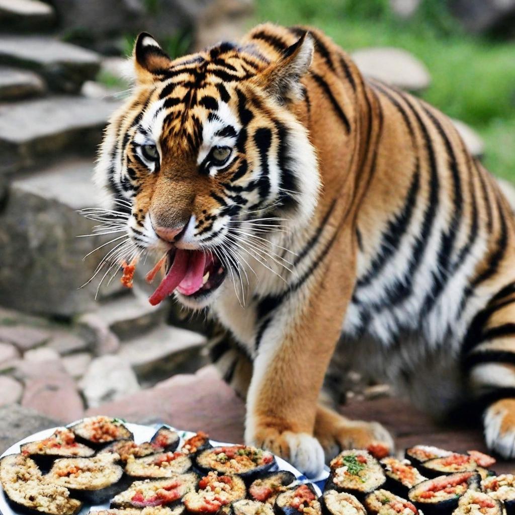  tigre comida china