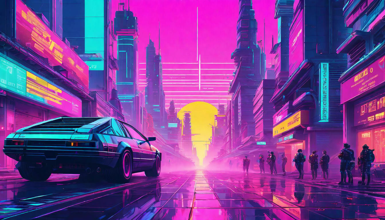  vaporwave,cyberpunk game style a person actively advocating, cosmically influenced environment, aura of determination, social activismeon, dystopian, futuristic, digital, vibrant, detailed, high contrast, reminiscent of cyberpunk genre video games,retro aesthetic, cyberpunk, vibrant, neon colors, vintage 80s and 90s style, highly detailed