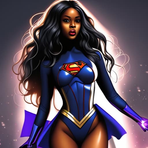  Black girl superhero