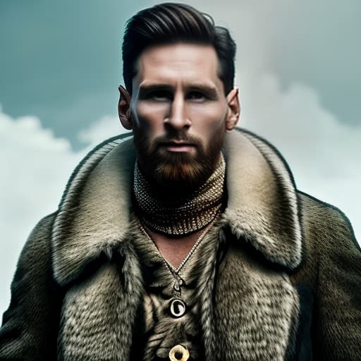 mdjrny-v4 style messi hyperrealistic, full body, detailed clothing, highly detailed, cinematic lighting, stunningly beautiful, intricate, sharp focus, f/1. 8, 85mm, (centered image composition), (professionally color graded), ((bright soft diffused light)), volumetric fog, trending on instagram, trending on tumblr, HDR 4K, 8K