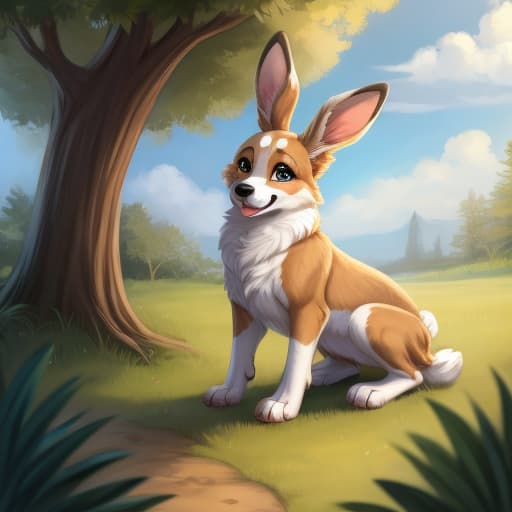  feral, bestiality, (big male dog) fucking (young female anthro bunny), open eyes, digital art, masterpiece, 4k, fine details,