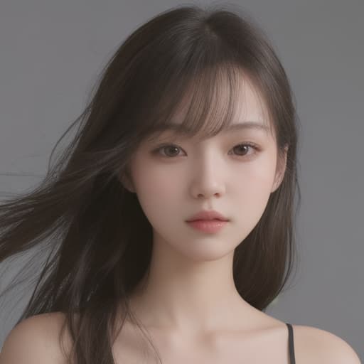  girl, best quality, solo, headshot, simple background