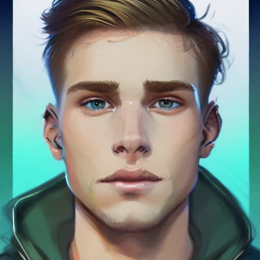 portrait+ style need for speed queer blonde very cute dude face