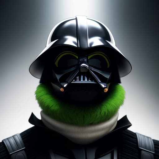  pepe the frog with darth vader halmet hyperrealistic, full body, detailed clothing, highly detailed, cinematic lighting, stunningly beautiful, intricate, sharp focus, f/1. 8, 85mm, (centered image composition), (professionally color graded), ((bright soft diffused light)), volumetric fog, trending on instagram, trending on tumblr, HDR 4K, 8K