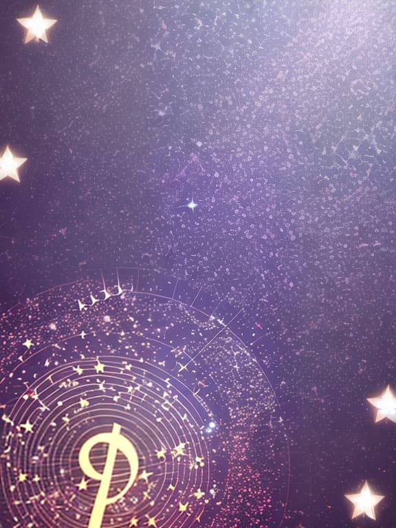  Cute musical notes and sparkling stars and gems wallpaper