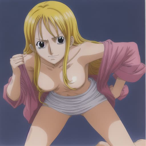  no clothes very girl and very hot and shyed doggystyle anime manga style one piece