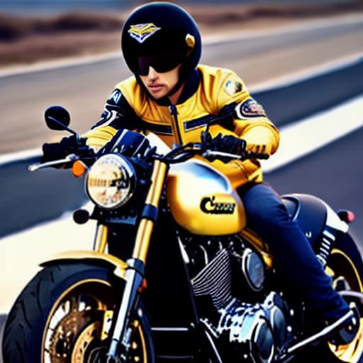  Crea la Moto victory Bomber 150 con colores negro y dorado