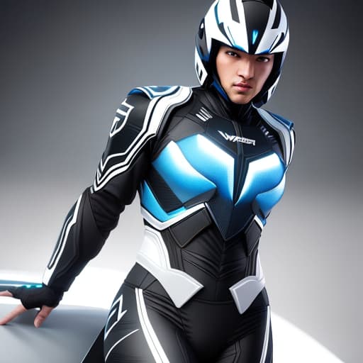  Vmax rider hyperrealistic, full body, detailed clothing, highly detailed, cinematic lighting, stunningly beautiful, intricate, sharp focus, f/1. 8, 85mm, (centered image composition), (professionally color graded), ((bright soft diffused light)), volumetric fog, trending on instagram, trending on tumblr, HDR 4K, 8K