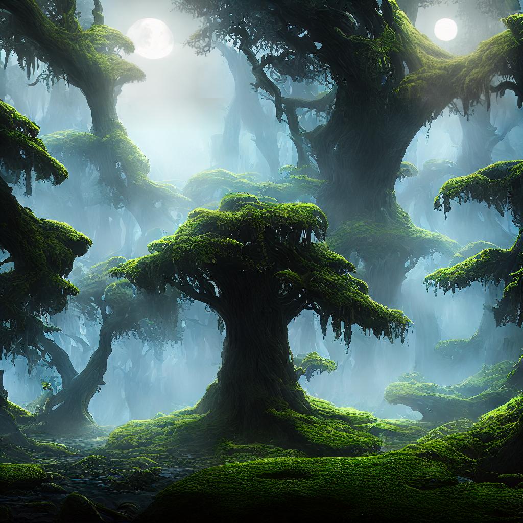  ((masterpiece)), ((best quality)), 8k, high detailed, ultra-detailed. A stunning digital artwork showcasing a mischievous Misdreavous floating playfully in a moonlit forest. The ethereal glow of the full moon illuminates the scene, casting eerie shadows on the ancient trees and moss-covered ground. hyperrealistic, full body, detailed clothing, highly detailed, cinematic lighting, stunningly beautiful, intricate, sharp focus, f/1. 8, 85mm, (centered image composition), (professionally color graded), ((bright soft diffused light)), volumetric fog, trending on instagram, trending on tumblr, HDR 4K, 8K