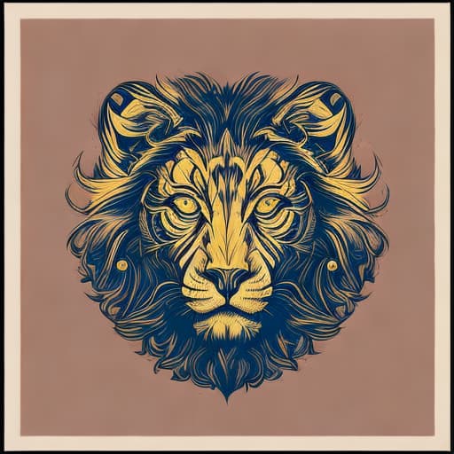  abstract artistic animal print designs for t-shirt prints. Use bright and solid colors in the design to appeal young people with narrow expressive eyes and visual distorsion. Digital art, graphic novel, tassel, kitsch, kitsch,