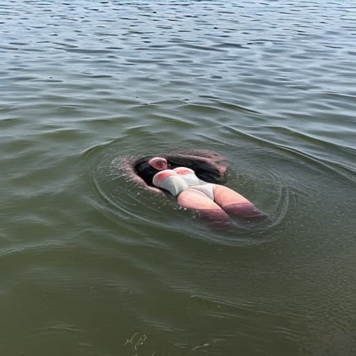  woman drowning in lake