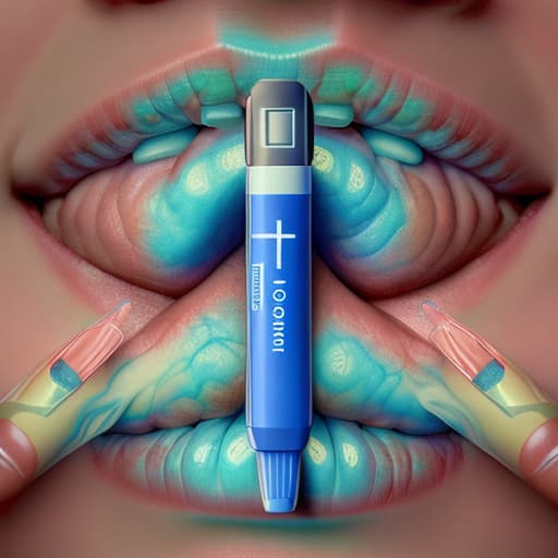  Young woman taking her insulin, absolute reality v1.6, perfect symmetry, photo realistic raw, fine lines, faded colours, stable diffusion