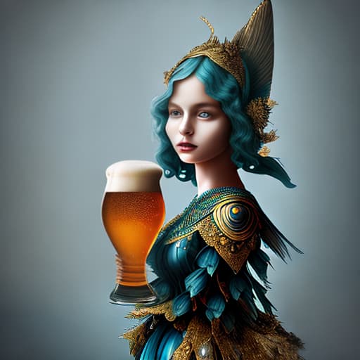 mdjrny-v4 style fairy of beer