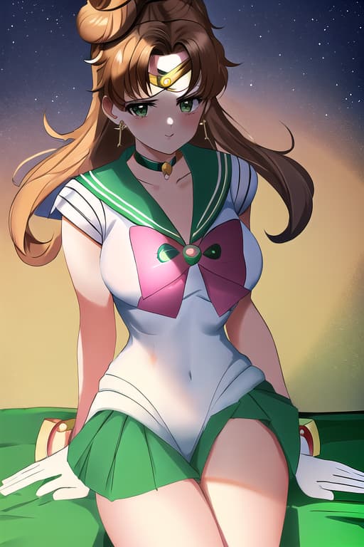  (sailor jupiter:1.3), (masterpiece), (highest quality), (intricate), (high detail)