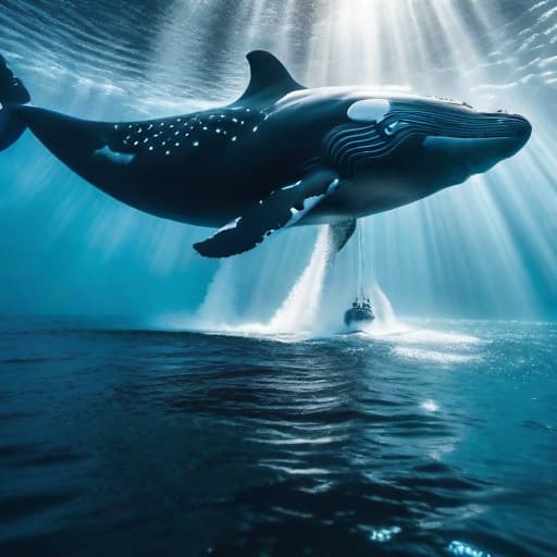  Cardano Whales Signal Potential Price Surge Amid Bullish Indications hyperrealistic, full body, detailed clothing, highly detailed, cinematic lighting, stunningly beautiful, intricate, sharp focus, f/1. 8, 85mm, (centered image composition), (professionally color graded), ((bright soft diffused light)), volumetric fog, trending on instagram, trending on tumblr, HDR 4K, 8K