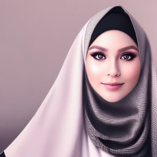 portrait+ style Kondisi cantik memakai jilbab dengan berbagai macam warna dan gaya